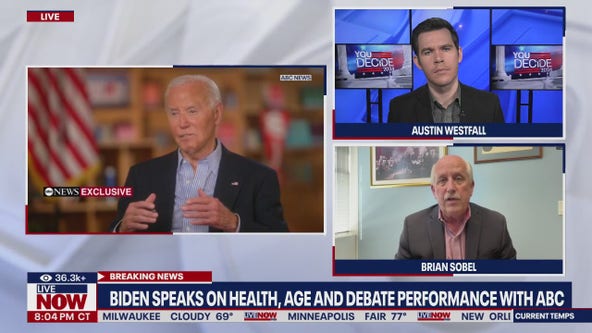 Biden talks age, health concerns and debate with ABC