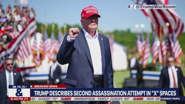 Trump recounts apparent assassination attempt