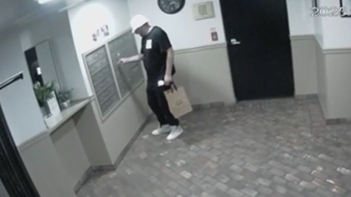 Tenant fights suspected mail thief