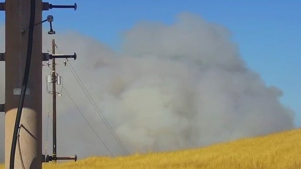 50-acre fire forces evacuations in Sunol
