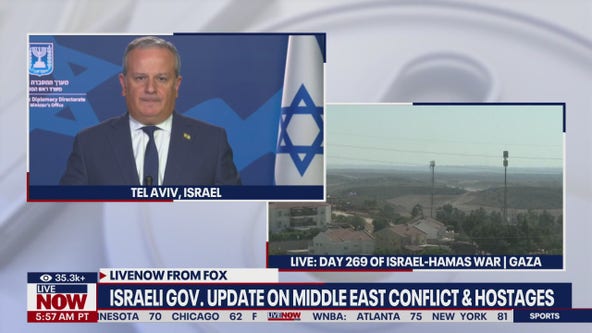 Israeli government gives update on Middle East conflict