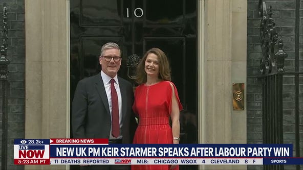 New U.K. prime minister speaks after win