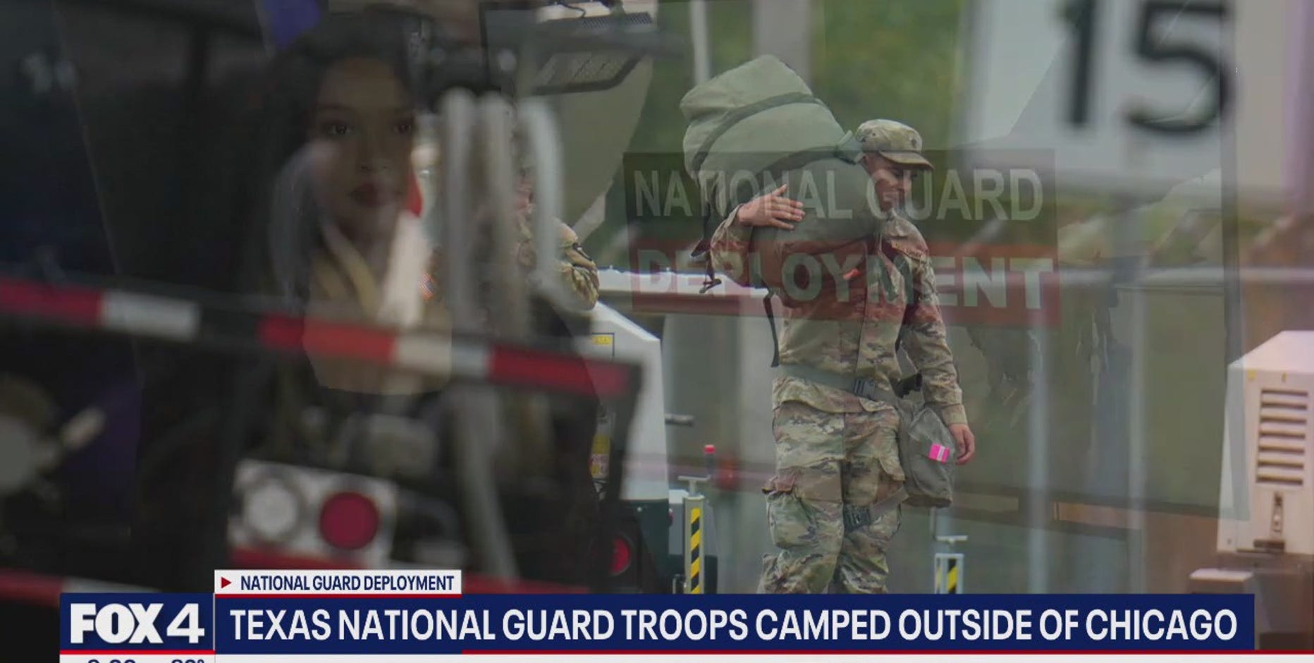 Texas National Guard arrive in Chicago to support Trump's 'clean up' plan