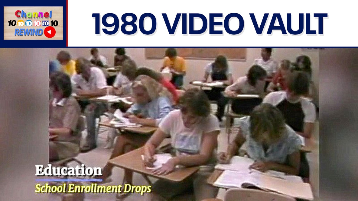 Channel 10 Rewind: 1980 - Student enrollment declines | Video Vault