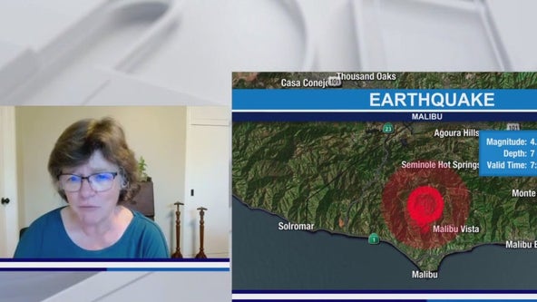 Seismologist Dr. Lucy Jones updates after quake