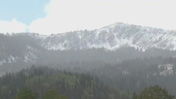 First snowfall of the year reported in Utah