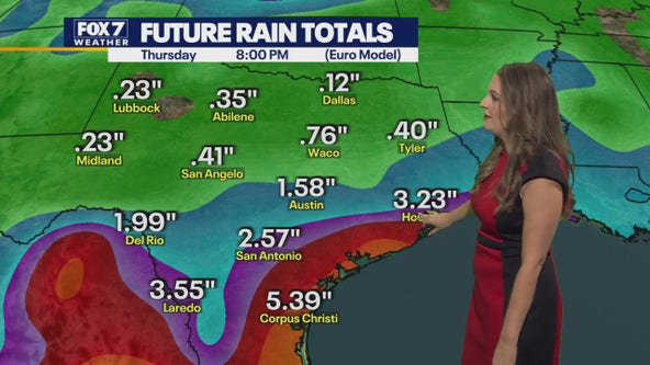 Austin weather: Rain chances increasing