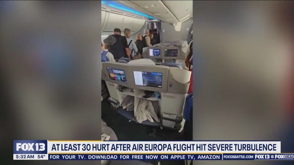 30 hurt after Air Europa flight hits severe turbulence