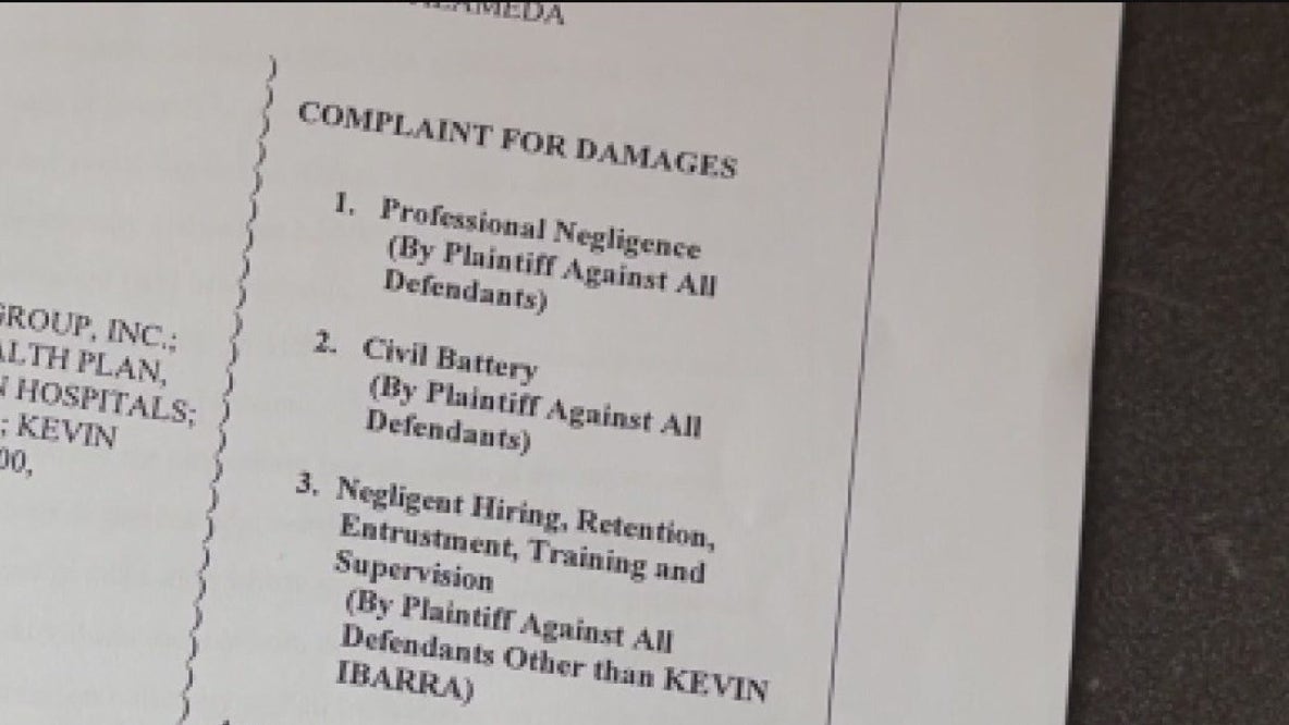 Patient files lawsuit Kaiser Permanente, alleges sexual assault during surgery