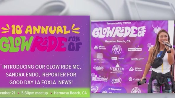 Annual Glow Ride for cystic fibrosis