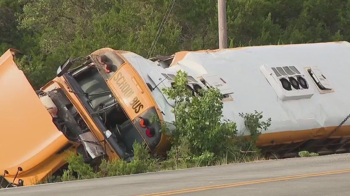 Leander ISD school bus crash: Counselors on campus