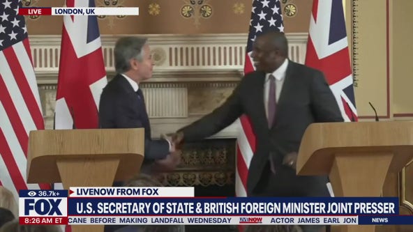 U.S. and UK discuss Middle East conflict and Ukraine