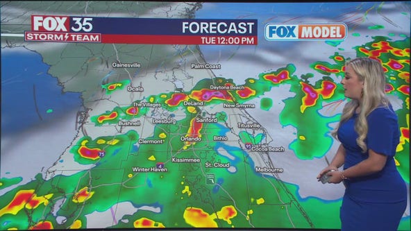 Heavy rain, storms to strike Florida due to tropical moisture