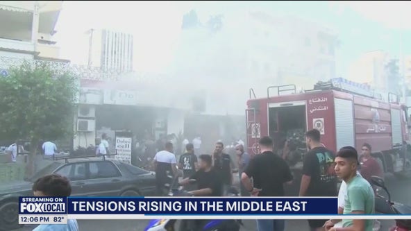 Tensions escalate in the Middle East after latest wave of explosions