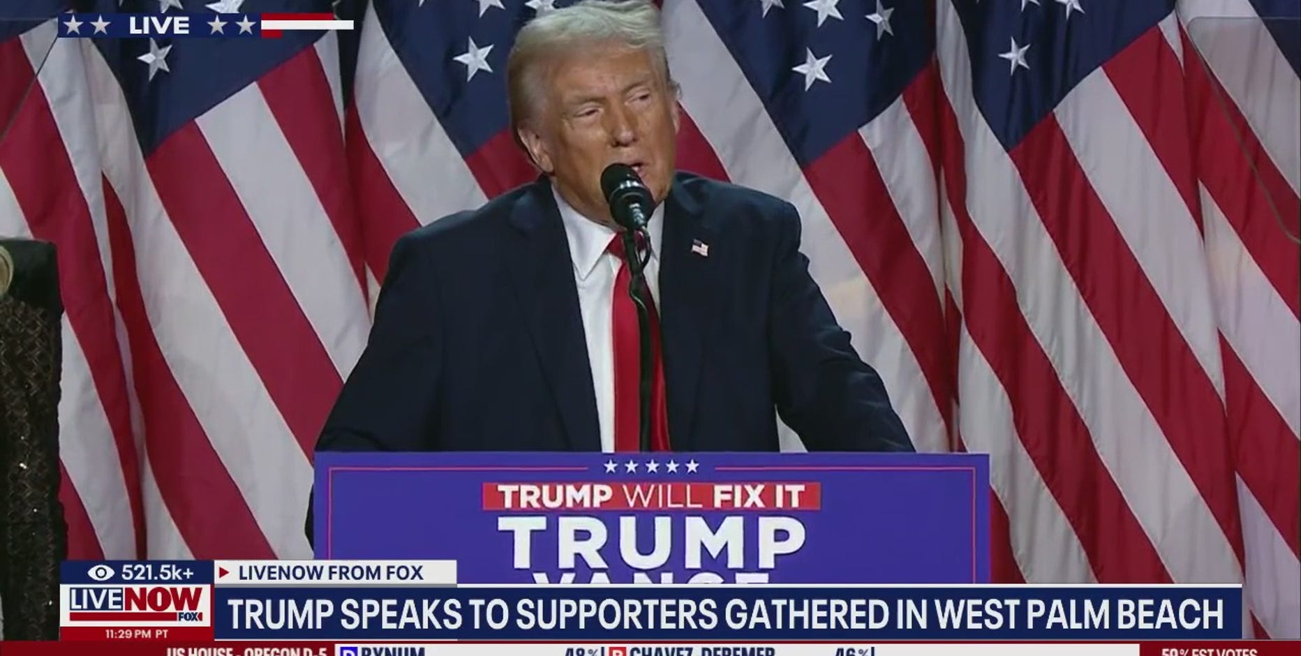 Watch: Donald Trump gives victory speech, promising 'golden age of America'