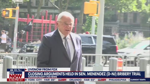 Sen. Menendez bribery trial: Closing arguments underway