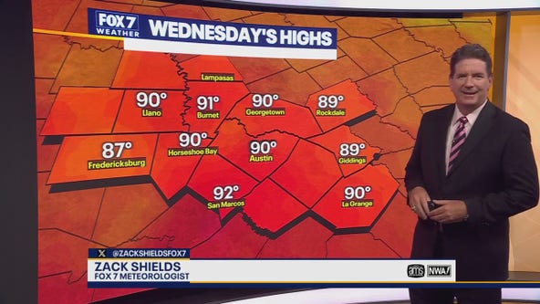 Austin weather: Temperatures heat up