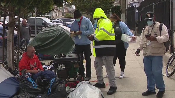 San Francisco begins clearing homeless encampments