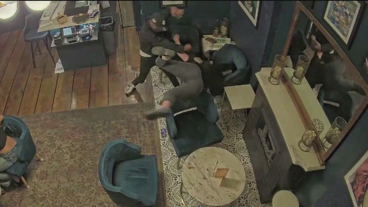 Cocktail bar robberies caught on camera
