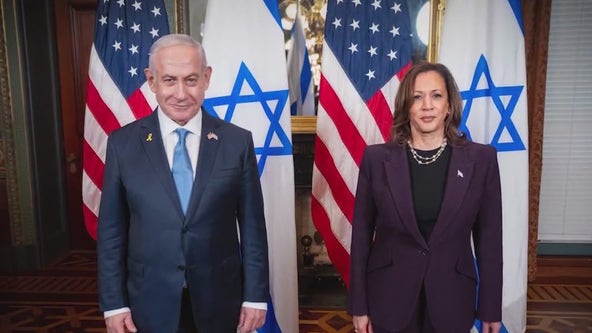 Kamala Harris meets with Netanyahu
