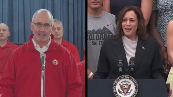 UAW endorses Kamala Harris for president