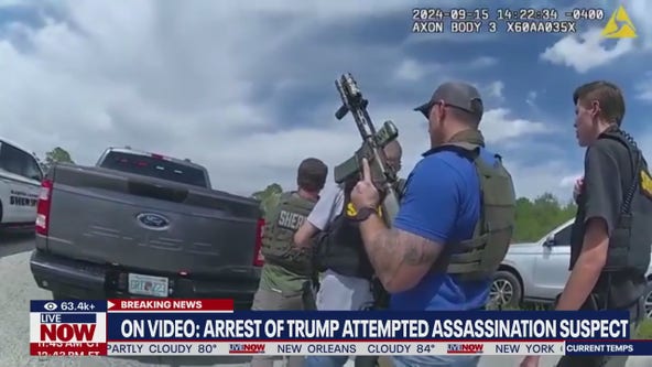 Trump assassination attempt: body cam video