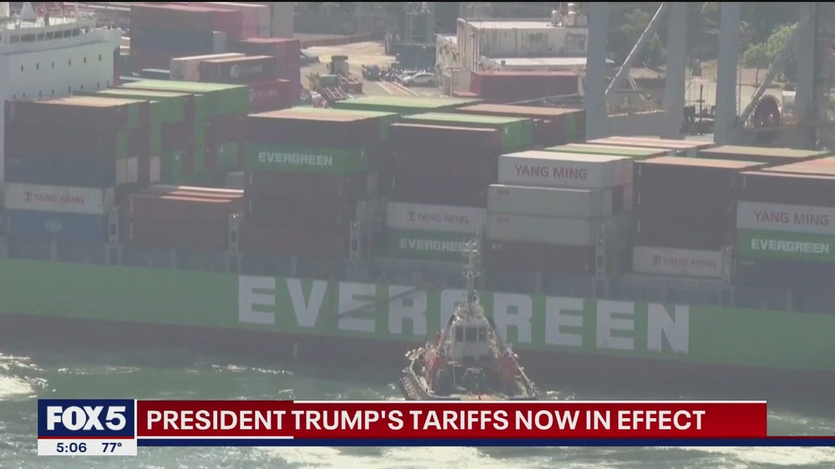 Trump's sweeping tariffs in effect