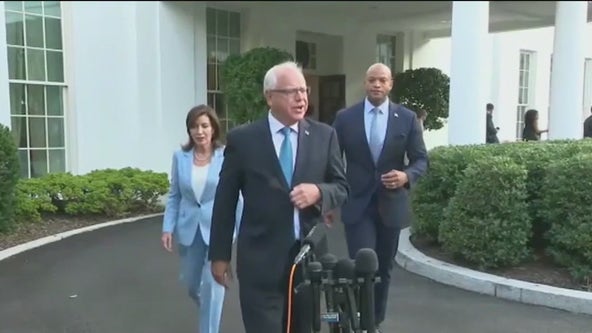Pritzker, other Democratic governors meet with Biden at White House amid concerns
