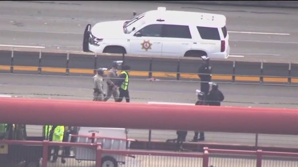 Golden Gate Bridge Gaza protesters turn themselves in to police