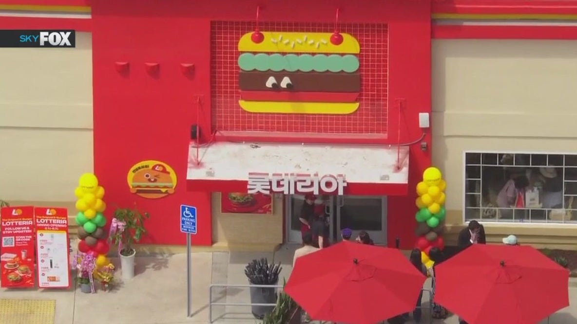 South Korea's biggest burger chain Lotteria opens in OC