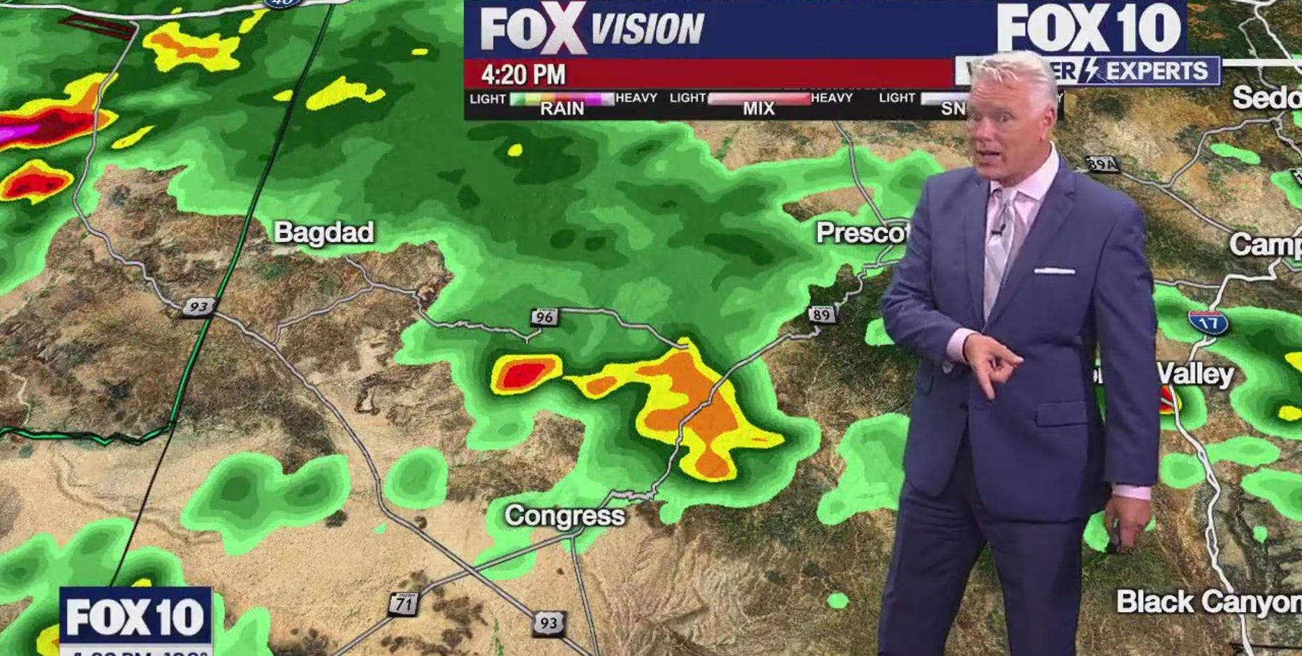 Arizona Weather Forecast: More storms expected in Arizona today