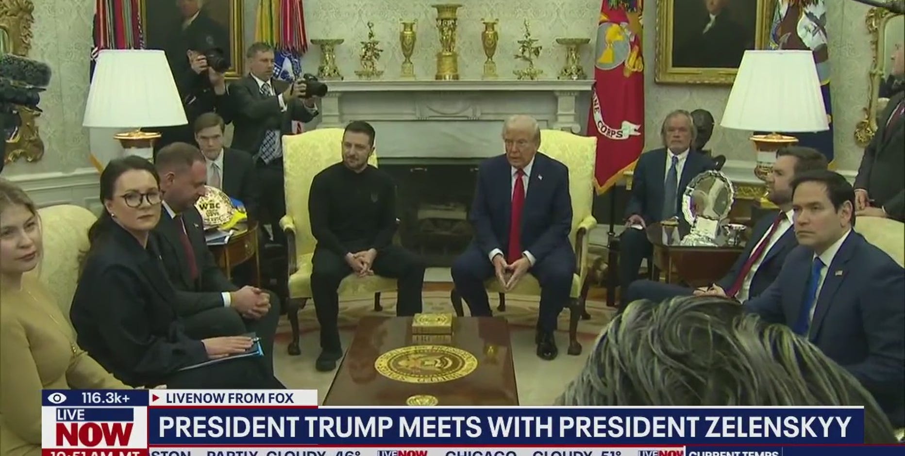 Watch the whole Trump-Zelenskyy meeting (52 minutes)