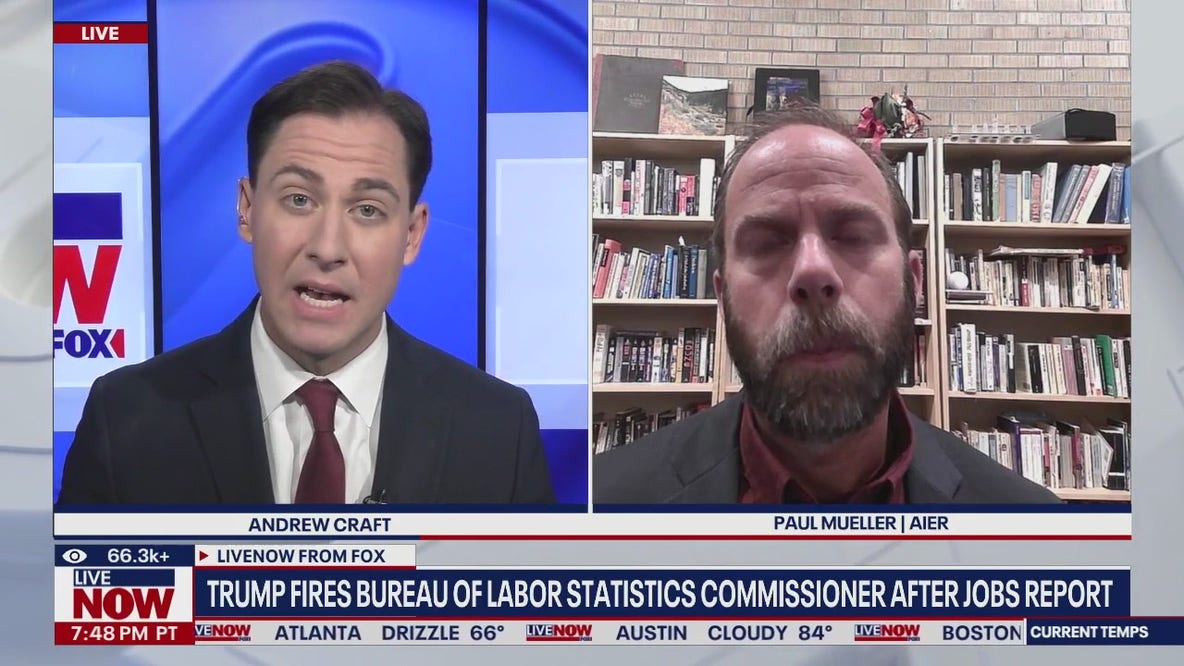 Pres. Trump fires BLS commissioner after jobs report