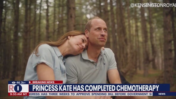 Princess Kate completes chemotherapy