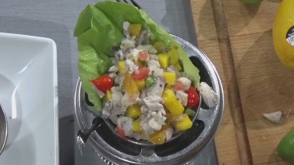 Fresh summer ceviche from TLC