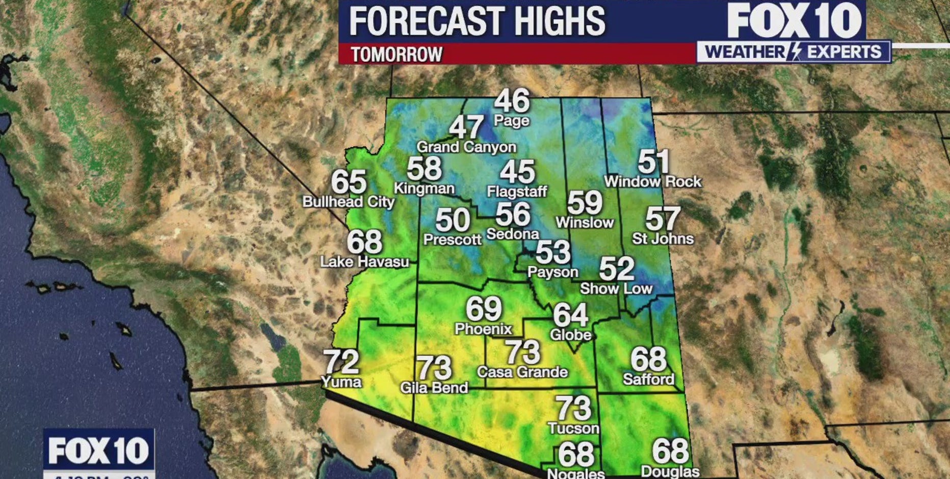 Arizona weather forecast: Seasonal temps expected this weekend in Phoenix