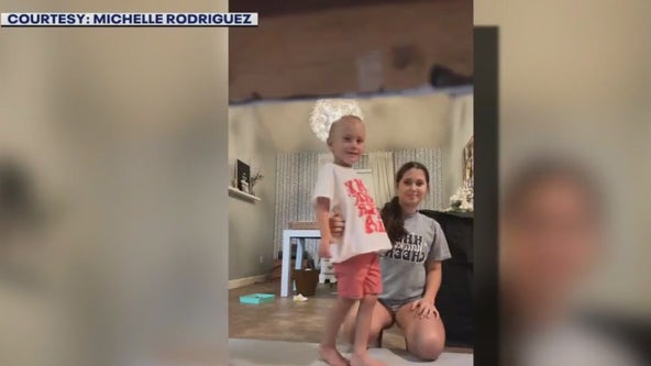 Viral Texas boy learns new moves