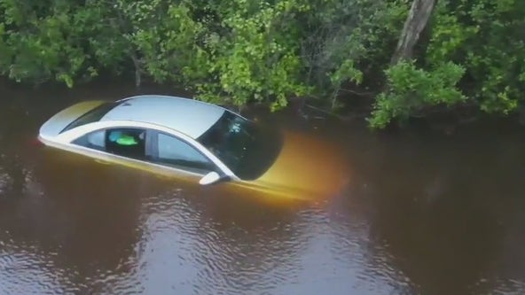 Tropical Storm Debby heads up East Coast