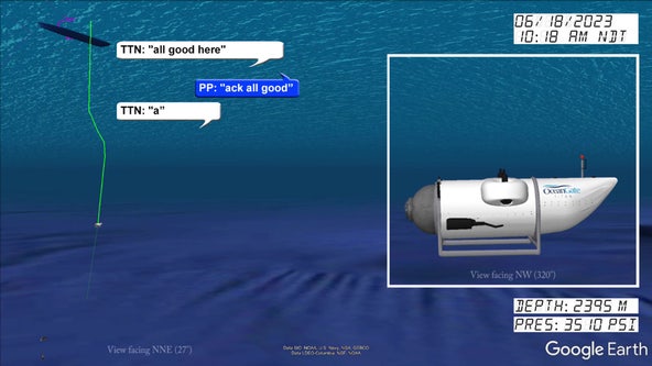 Full timeline: Titan submersible’s final dive