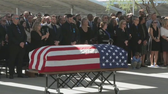 Zane Coolidge: Memorial held for slain officer