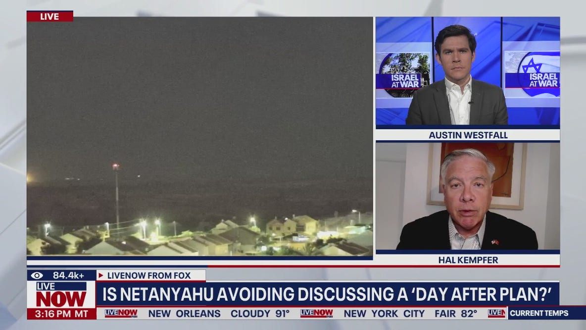 Is Netanyahu avoiding discussing a 'day after plan?'