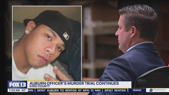 Auburn officer's murder trial continues