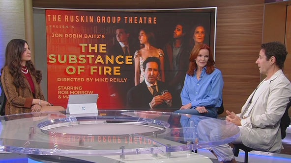 Rob Morrow & Marcia Cross talk 'Fire'