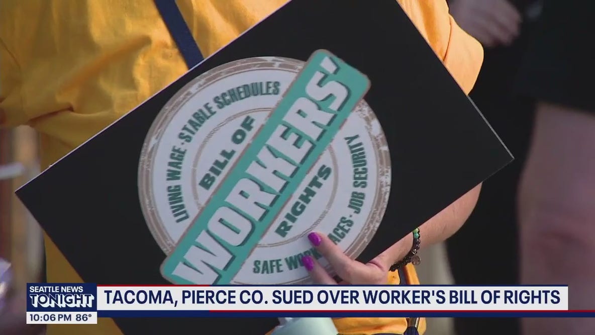 Lawsuit filed to put Tacoma Workers Bill of Rights on November ballot