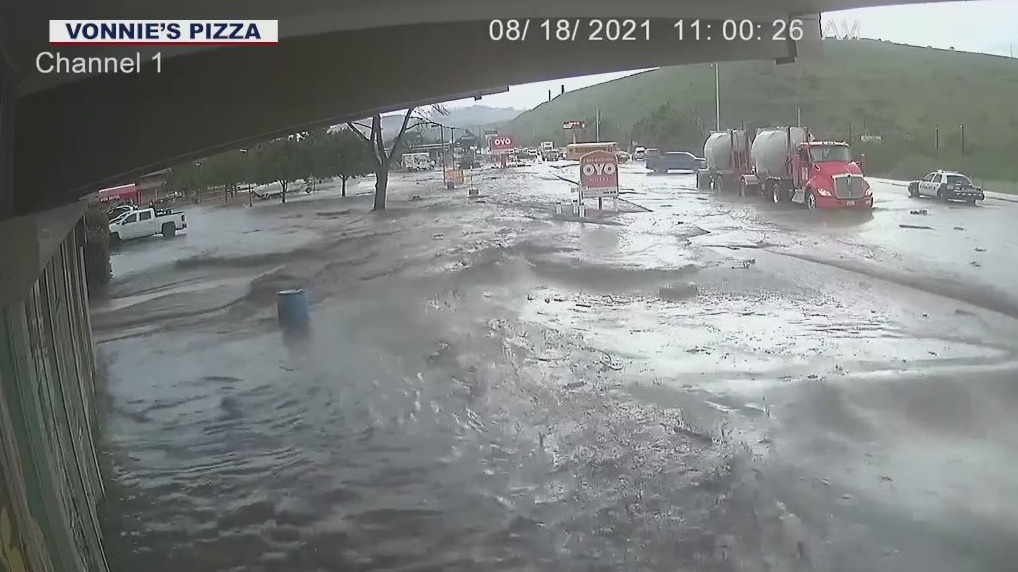 'It was very frightening': Video shows how quickly flooding happened in Globe