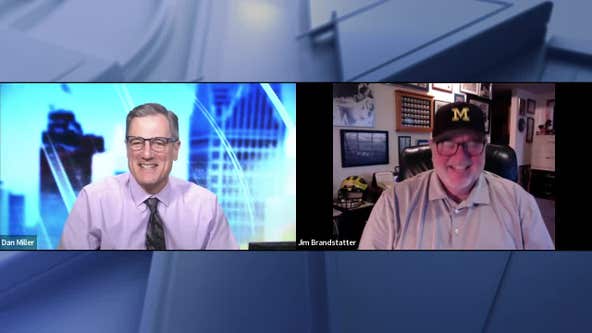 WATCH - Dan Miller sits down with long time Michigan and Lions radio voice Jim Brandstatter