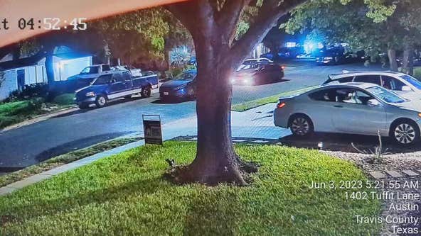 VIDEO: Suspects seen shooting at home in Austin