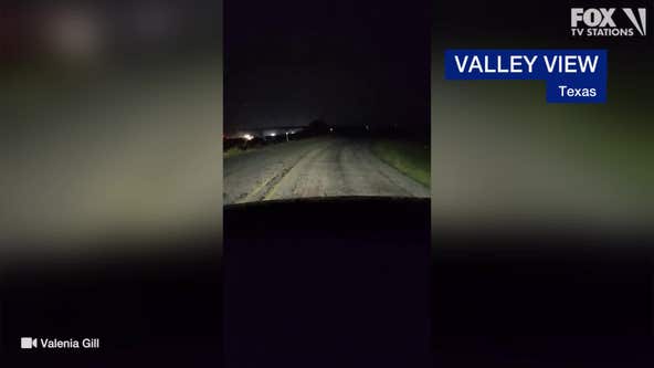 Valley View tornado: Driver caught in storm