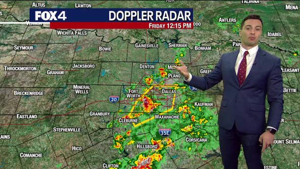 Dallas Weather: April 26 afternoon update