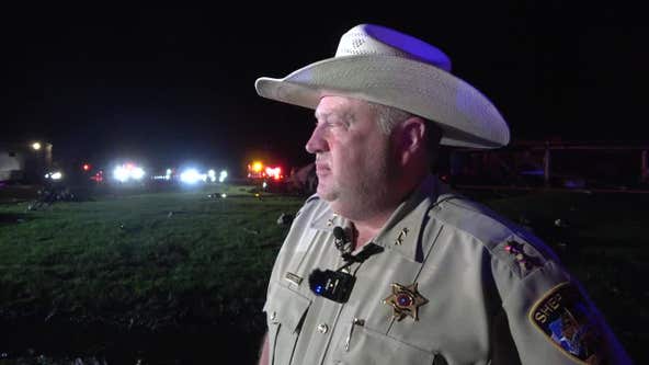 Cooke County Sheriff on reported tornado